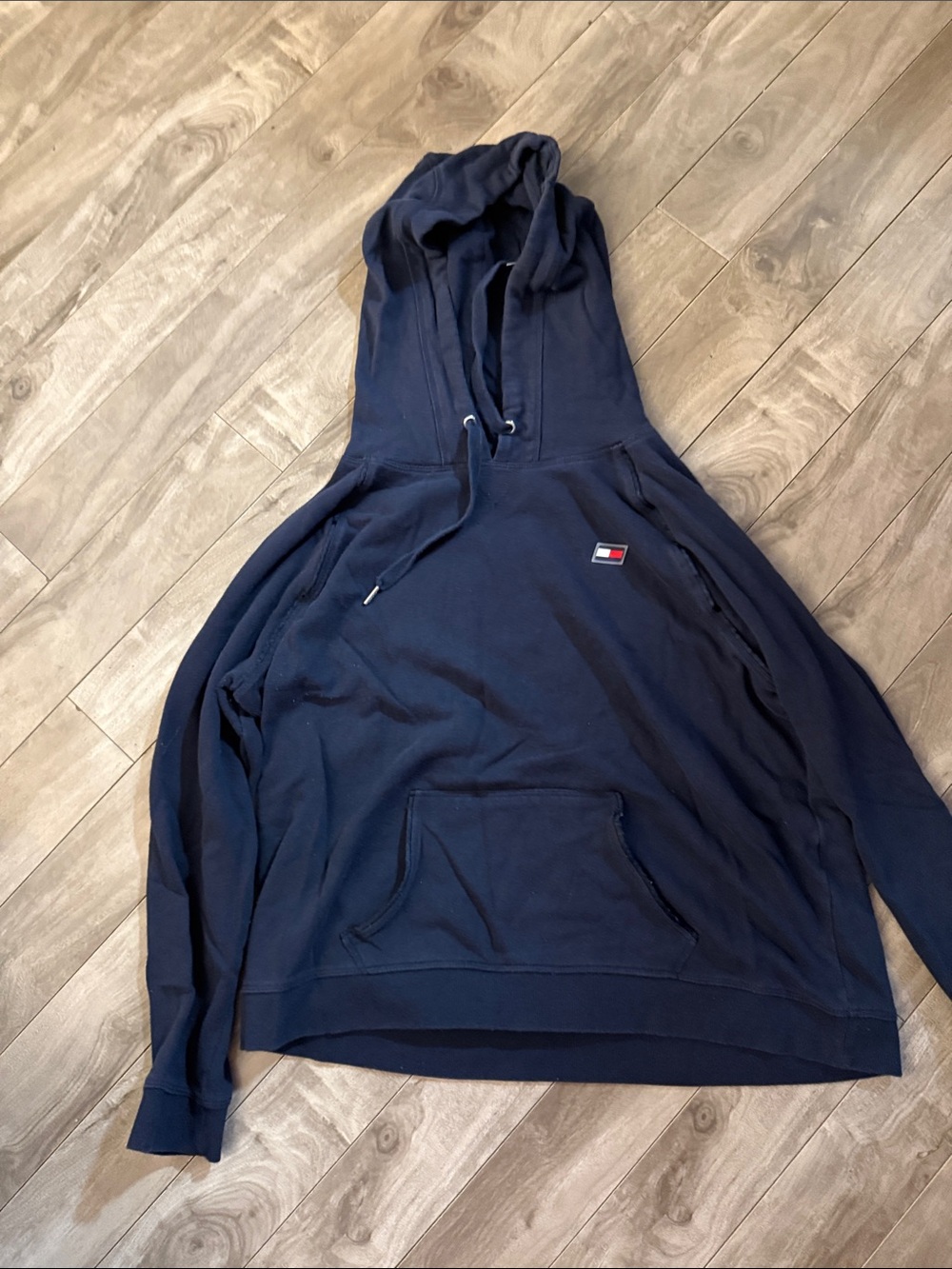 Tommy Hilfiger Navy Blue Pullover Hoodie